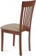 Dřevěná jídelní židle BC-3950 TR3, třešeň/potah krémový