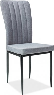 Jídelní židle H-733 šedá/černá