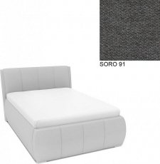 Čalouněná postel AVA EAMON UP s úložný prostorem, 140x200, SORO 91