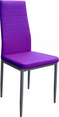 Jídelní židle H-261 bis fialová/komaxit