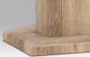 Jídelní stůl 160x90 cm, vysoký lesk bílý / Canyon Grey AT-2013 CAN