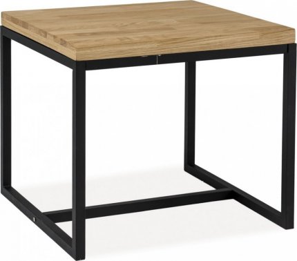 Konferenční stolek LORAS C, masiv/černý kov