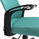 Kancelářská židle BADER, mentolová/černá