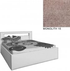 Čalouněná postel AVA LERYN 180x200, s úložným prostorem, MONOLITH 15