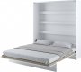 Výklopná postel REBECCA BC-13P, 180 cm, bílá lesk/bílá mat