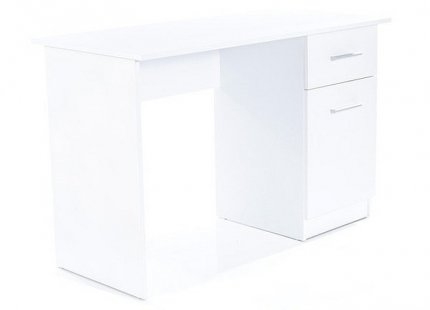 Pracovní stůl B-002 bílá mat