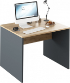 Kancelářský psací stůl RIOMA NEW TYP 12, grafit/dub artisan