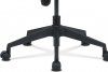 Kancelářská židle KA-M02 BK, černá látka+síťovina, houpací mech., plastový kříž