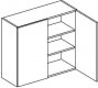 Horní kuchyňská skříňka PALMYRA W80, 2-dveřová, bílá