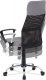 Kancelářská židle KA-V204 GREY, šedá/černá