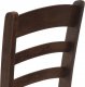 Dřevěná jídelní židle AUC-004 WAL, ořech