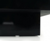 Rozkládací konferenční stolek SONIC,, černá lesk