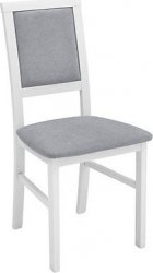 židle ROBI bílá teplá (TX098)/Adel 6 grey