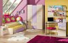Dětská postel LIMO L16  s úložným prostorem a přistýlkou, fialová