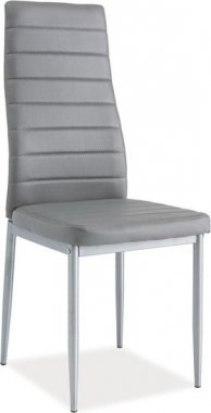Jídelní židle H-261 Bis šedá/alu