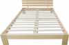 Masivní postel ALPERA 160x200, přírodní
