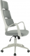 Kancelářská židle VISKAR, světlešedá/bílá
