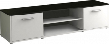Televizní stolek ZUNO NEW 01 bílá/černá