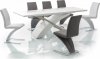 Jídelní čalouněná židle H-010 šedá