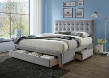 Čalouněná postel Ola L504, 180×200 s úložným prostorem