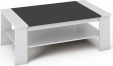 Konferenční stolek BARI bílá/černá