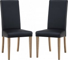Dřevěná jídelní židle LUCERA, Cayenne výběr barev, (2ks)