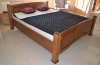 Masivní postel LEWIS 200x220, výběr moření