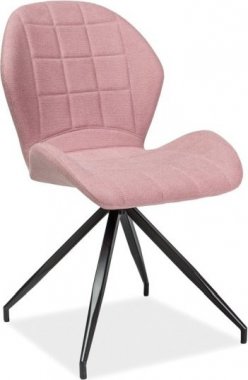 Jídelní čalouněná židle HALS II růžová