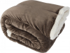 Oboustranná deka, hnědá, 200x220, ANKEA TYP 1