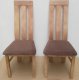 Dřevěná jídelní židle PARIS dub sanremo/Victoria 36