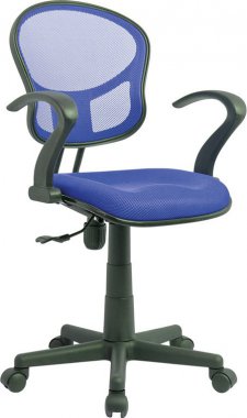 Kancelářská židle Q-141 modrá