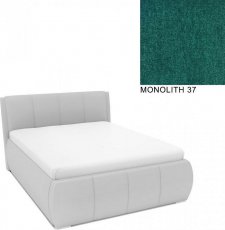 Čalouněná postel AVA EAMON UP 160x200, s úložným prostorem, MONOLITH 37