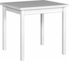 MAXMILIÁN 7 - jídelní stůl rozkládací (MAX 7) lamino Bílá (borovice andersen)- kolekce "DRE" (K150-Z)