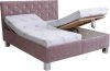 Čalouněná postel CAMERON s úložným prostorem a volně loženou matrací