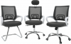 Konferenční židle SANAZ TYP 3 šedá/bílá