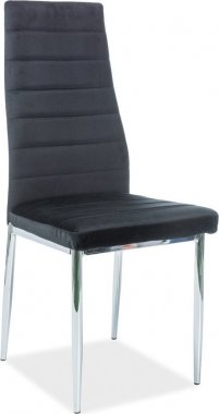 Jídelní židle H-261 VELVET černá
