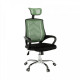 Kancelářská židle IMELA TYP 1, zelená/černá/chrom