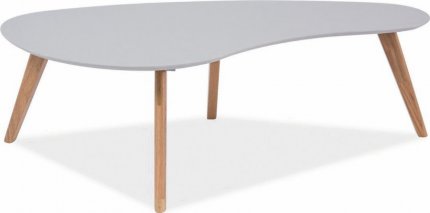 Konferenční stolek AUREA šedá/dub