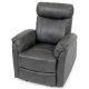Relaxační sedačka 3+1+1, potah šedá látka v dekoru broušené kůže, funkce Relax I/II s aretací ASD-311 GREY3