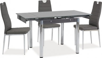 Jídelní stůl GD-083 rozkládací šedý