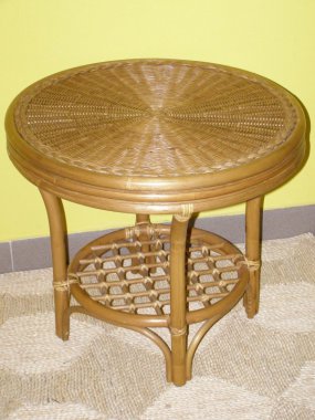 ratanový stolek JANEIRO - světlý