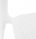 Stohovatelná jídelní židle FEDRA NEW bíla