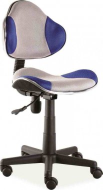 Q-G2 - kancelářská židle (dětská) šedá/modrá (OBRQG2NSZ) kolekce "S" (K150-Z) (S)